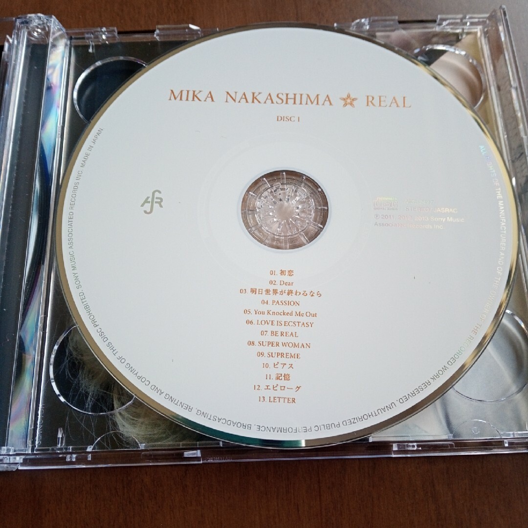 中島美嘉 「REAL（初回生産限定盤）」 エンタメ/ホビーのCD(ポップス/ロック(邦楽))の商品写真