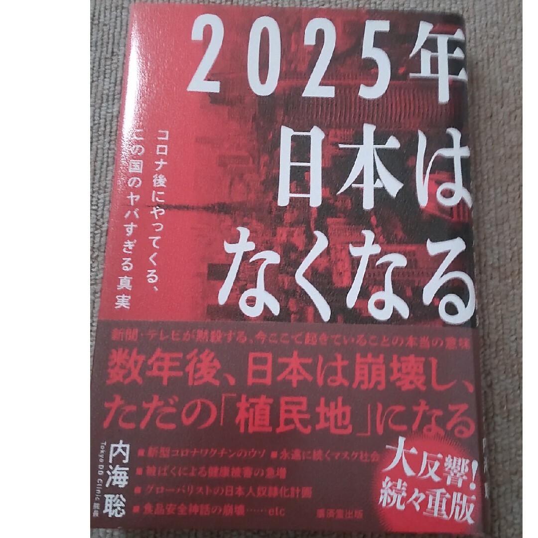 ２０２５年日本はなくなる エンタメ/ホビーの本(文学/小説)の商品写真