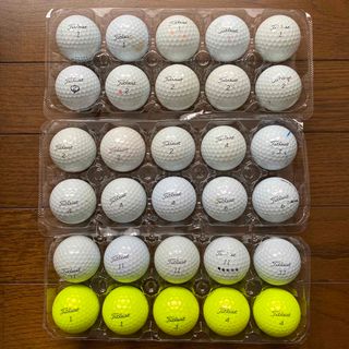 タイトリスト(Titleist)の※練習用Titleist(V1)ゴルフボール　傷ありロストボール(その他)