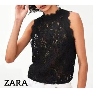 ザラ(ZARA)のZARA ノースリーブ　ブラウス(タンクトップ)