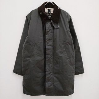 バーブァー(Barbour)のBarbour/BEAUTY&YOUTH 別注 BORDER MOONファブリック 222MWX2134 36 オイルド コート カーキ バブアー/ビューティアンドユース【中古】4-0423T♪(その他)