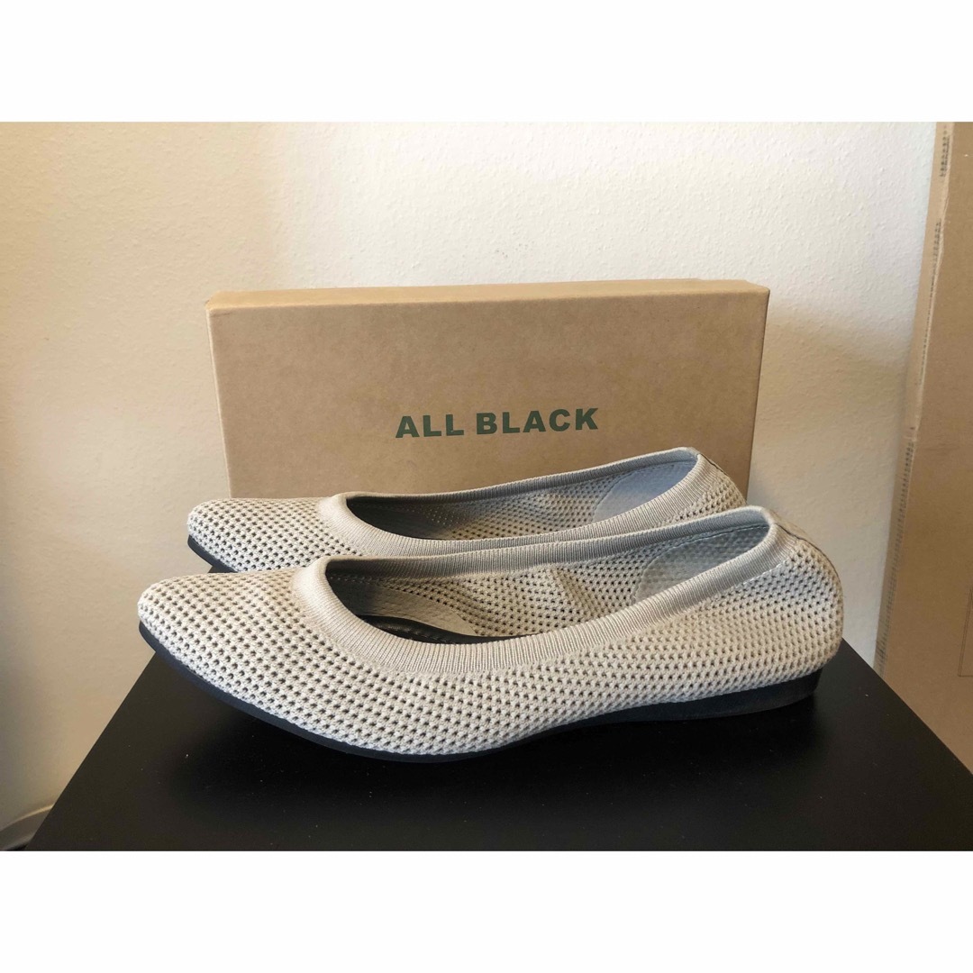 ROSE BUD - ○日本未入荷【希少・美品】all blackフラット ROSE BUD - ○日本未入荷【希少・美品】all blackフラット