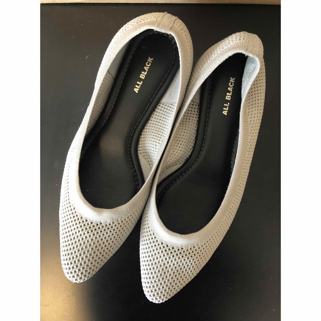 ROSE BUD - ○日本未入荷【希少・美品】all blackフラット ROSE BUD - ○日本未入荷【希少・美品】all blackフラット