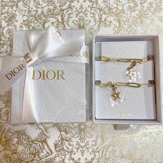 クリスチャンディオール(Christian Dior)の新品未開封　リボンラッピング　ディオールクリスタル会員ギフト　ストラップチャーム(チャーム)