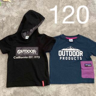 OUTDOOR - 男の子　半袖Tシャツ　120 アウトドア