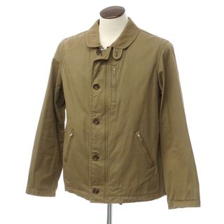 【中古】コムデギャルソンオム COMME des GARCONS HOMME 2009年秋冬 コットン ミリタリージャケット カーキベージュ【サイズL】【メンズ】(ミリタリージャケット)