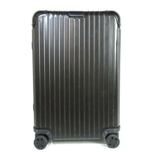 リモワ(RIMOWA)のRIMOWA(リモワ) キャリーバッグ オリジナル チェックイン M 925.63.01.4 黒 アルミニウム(スーツケース/キャリーバッグ)