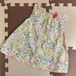 プチバトー(PETIT BATEAU)のプチバトー  花柄ワンピース(ワンピース)