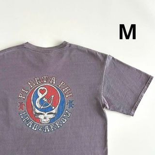 Pi Beta Phi 古着 Tシャツ M 企業 Tee バンドT ポケットT(Tシャツ/カットソー(半袖/袖なし))