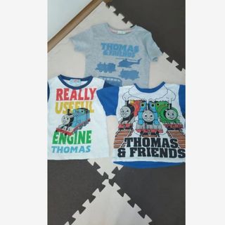 トーマス(THOMAS)のトーマス　シャツ　Tシャツ　3枚セット 夏服 男の子 半袖Tシャツ キッズ 男児(Tシャツ/カットソー)