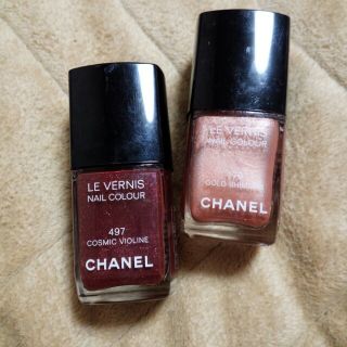 シャネル(CHANEL)のCHANELマニキュア2set(ネイルケア)