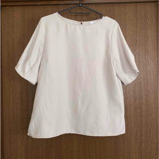 洋服の青山　ベーシックブラウス　半袖　L