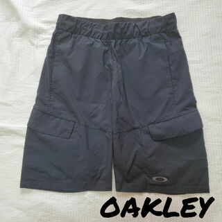 Oakley - OAKLEY ハーフパンツ ショートパンツショーツ 黒ブラック