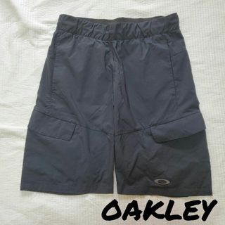 オークリー(Oakley)のOAKLEY ハーフパンツ ショートパンツショーツ 黒ブラック アーカイブ(ショートパンツ)