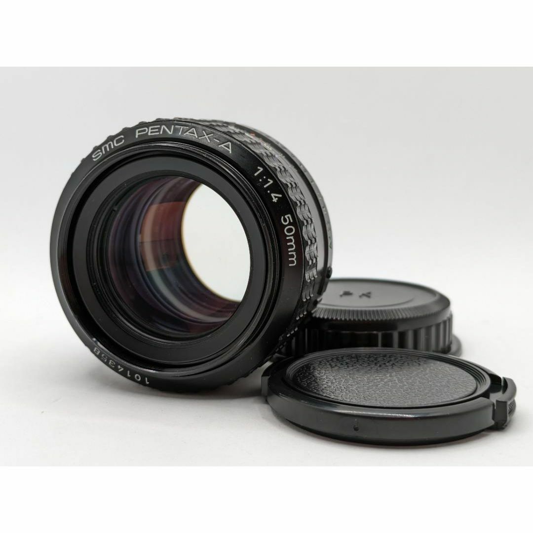 PENTAX(ペンタックス)のsmc pentax-A 50mm f1.4【整備・試写済】50302 スマホ/家電/カメラのカメラ(レンズ(単焦点))の商品写真