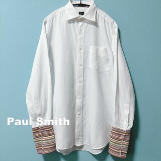Paul Smith - 【Paul Smith】ポールスミス 袖先マルチストライプ シャツ