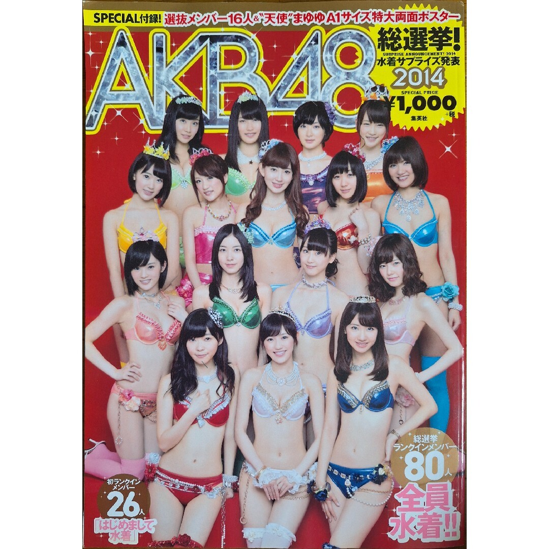 AKB総選挙! 水着サプライズ発表2014 エンタメ/ホビーのタレントグッズ(アイドルグッズ)の商品写真