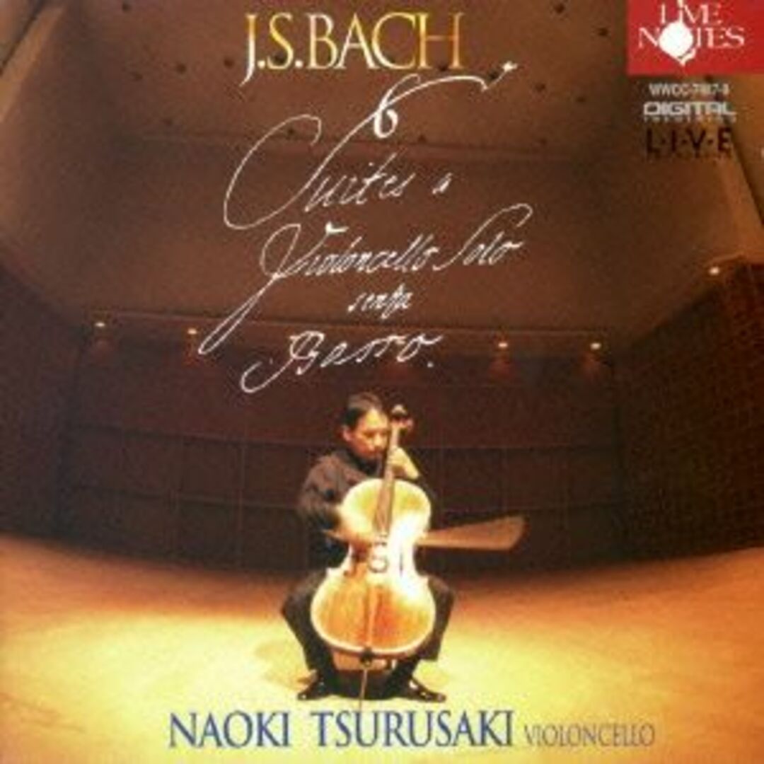 Ｊ．Ｓ．バッハ：無伴奏チェロ組曲　全６曲　ＢＷＶ１００７－１０１２ エンタメ/ホビーのCD(クラシック)の商品写真