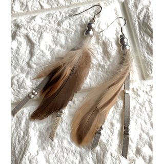 ビューティアンドユースユナイテッドアローズ(BEAUTY&YOUTH UNITED ARROWS)の『新品未使用』Beauty&Youth  feather pierce(ピアス)