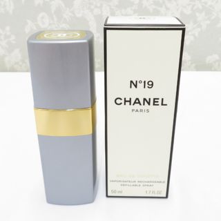 シャネル(CHANEL)のCHANEL (シャネル) 香水 No.19 オードゥ トワレ ヴァポリザター 50ml 香水 美品(香水(女性用))