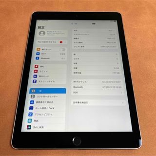 アイパッド(iPad)の5198 美品 電池良好 iPad Air2 第2世代 16GB WIFIモデル(タブレット)