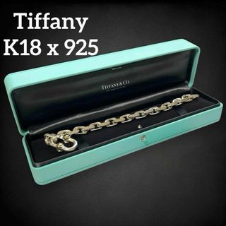 ティファニー(Tiffany & Co.)の✨美品✨　ティファニー　メイカーズ　ワイド　チェーン　ブレスレット　aq9(ブレスレット)