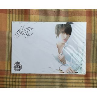 ジェイワイジェイ(JYJ)のJYJ THANKSGIVING サインフォト ジェジュン(アイドルグッズ)