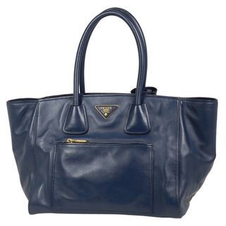 プラダ(PRADA)のプラダ ロゴプレート トートバッグ レディース 【中古】(トートバッグ)