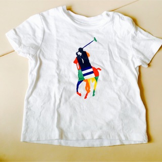 ラルフローレン RalphLauren ロゴ半袖Tシャツ 白 80cm 12M 
