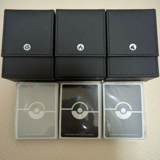 ポケモンクラシック　デッキシールド3種　デッキケース3個(カードサプライ/アクセサリ)