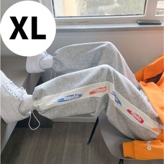 【大人気商品♪】XL　スウェットパンツ　グレー　パンツ　メンズ　スポーツ　(ワークパンツ/カーゴパンツ)