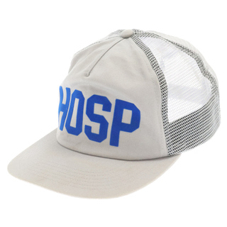 シュプリーム(Supreme)のSUPREME シュプリーム 23SS HOSP Mesh Back 5-Panel エイチオーエスピー フロッキープリント メッシュキャップ 帽子 グレー(キャップ)