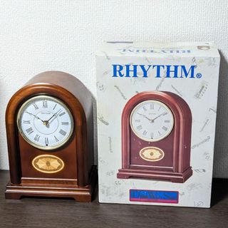 リズム時計 RHYTHM メロディ時計 置き時計 CRH-103R06(置時計)