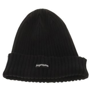 SUPREME シュプリーム Overdyed Beanie スモールボックスロゴニットビーニー ブラック キャップ