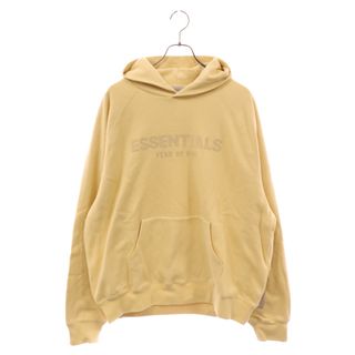 FOG Essentials エフオージー エッセンシャルズ Waffle Raglan Hoodie ワッフル ラグラン フーディー プルオーバーパーカー イエロー(パーカー)