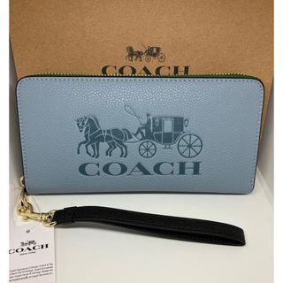 コーチ(COACH)のコーチ長財布C5889 ホースキャリッジ(財布)