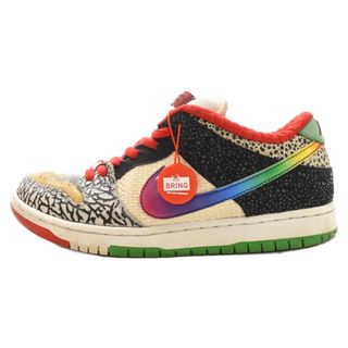 ナイキ(NIKE)のNIKE SB ナイキエスビー DUNK LOW WHAT THE P-ROD ダンクロー ワットザ ポールロドリゲス ローカットスニーカー CZ2239-600 マルチカラー US10/28.0cm(スニーカー)