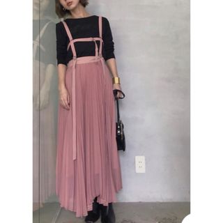 アメリヴィンテージ(Ameri VINTAGE)のAmeri vintage HARNESS SUSPENDER SKIRT(ロングスカート)