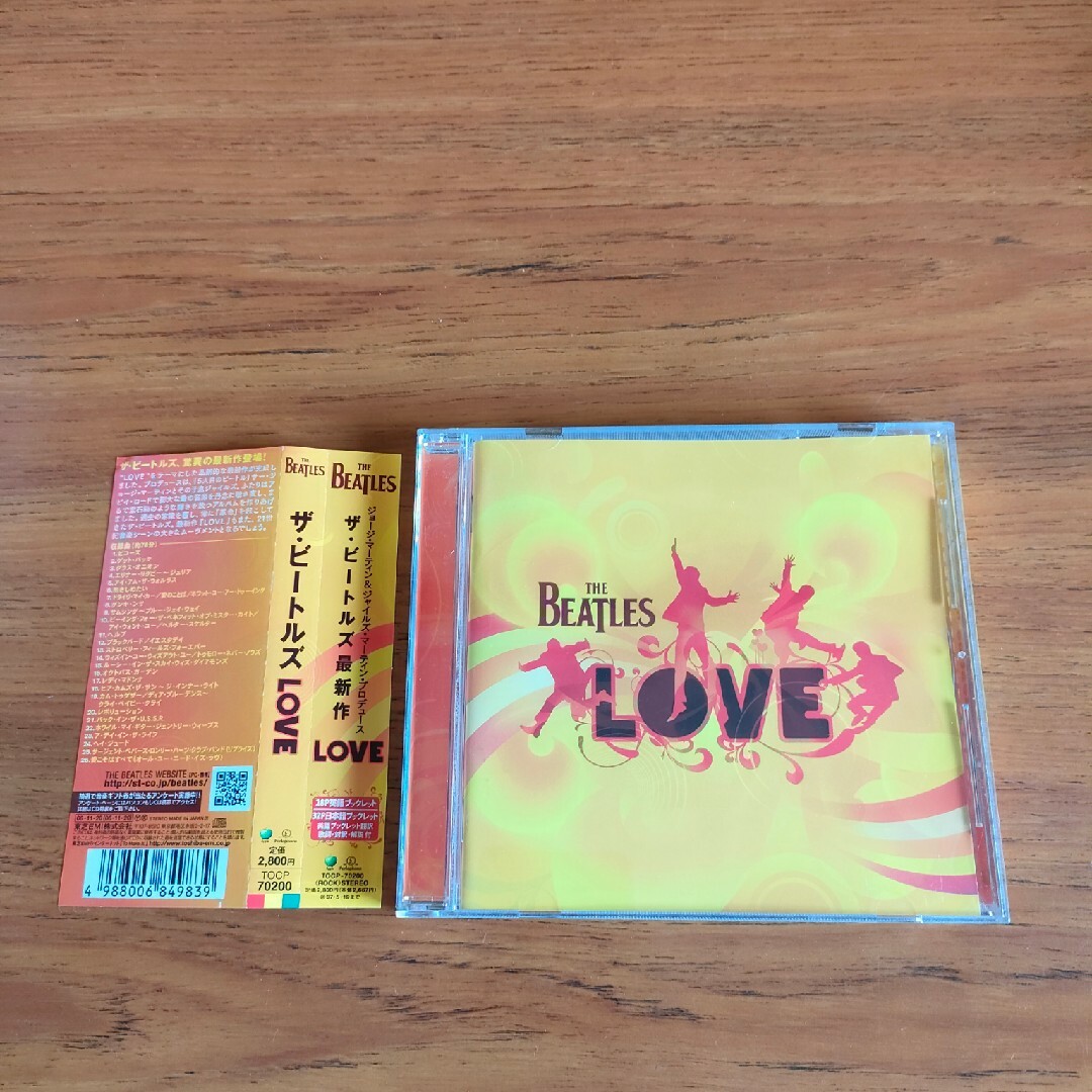 帯付き 廃盤 ザ・ビートルズ ラヴ (ラブ) The Beatles Love エンタメ/ホビーのCD(ポップス/ロック(洋楽))の商品写真
