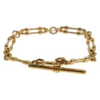 Saint Laurent - SAINT LAURENT PARIS サンローランパリ T-Bar Chain Bracelet Tバーチェーンブレスレット 652764 ゴールド