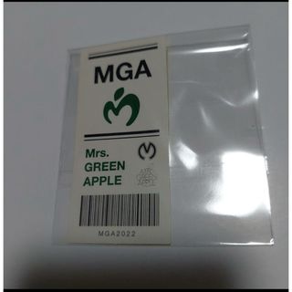 Mrs. GREEN APPLE   Unity  白のバーコード柄ステッカー(ミュージシャン)