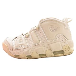 ナイキ(NIKE)のNIKE ナイキ AIR MORE UPTEMPO 96 LIGHT BONE エア モア アップテンポ ライトボーン ハイカットスニーカー グレー US9.5/27.5cm 921948-001(スニーカー)