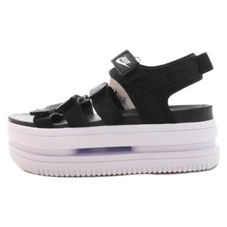 ナイキ(NIKE)のNIKE ナイキ WMNS ICON CLASSIC SANDAL ウィメンズ アイコン クラシック サンダル レディース ブラック/ホワイト DH0223-001 US7/24cm(サンダル)