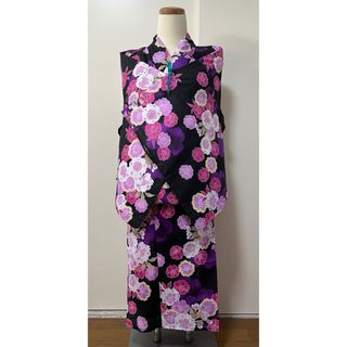 定価30000円呉服屋購入】 浴衣　ゆかた 定番！桜の花柄　綿100% 洗濯可！(浴衣)