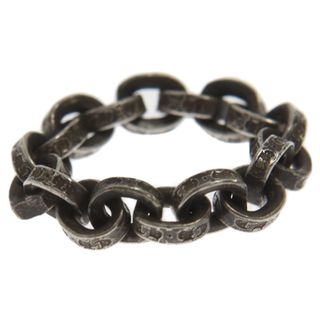 クロムハーツ(Chrome Hearts)のCHROME HEARTS クロムハーツ PAPER CHAIN RING/ペーパーチェーン シルバーリング(リング(指輪))