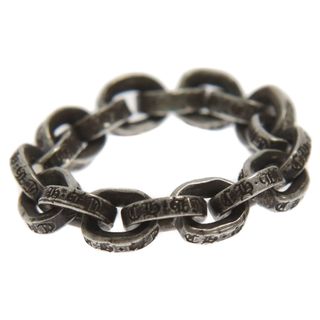 クロムハーツ(Chrome Hearts)のCHROME HEARTS クロムハーツ PAPER CHAIN RING/ペーパーチェーン シルバーリング(リング(指輪))