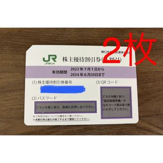 JR 東日本　株主優待　2枚(鉄道)