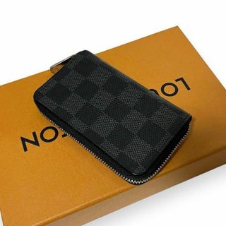 ルイヴィトン(LOUIS VUITTON)の✨美品✨　ルイヴィトン　ジッピーコインパース　ダミエ　グラフィット　aq17(コインケース/小銭入れ)