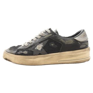 GOLDEN GOOSE DELUXE BRAND ゴールデングースデラックスブランド STARDAN スターダン レザー ローカットスニーカー ブラック US7.5/25.5cm