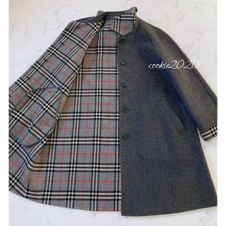 バーバリー(BURBERRY)の高級【美品★カシミヤウールコート】BURBERRY、バーバリー、人気デザイン(チェスターコート)